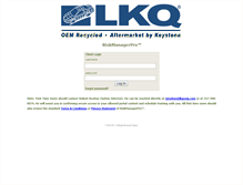 Tablet Screenshot of lkq.riskmanagerpro.com